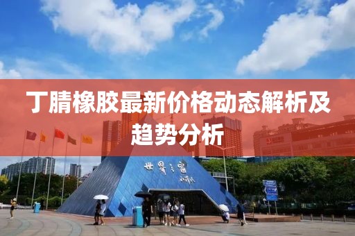 丁腈橡胶最新价格动态解析及趋势分析