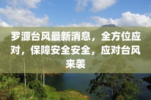 罗源台风最新消息，全方位应对，保障安全安全，应对台风来袭