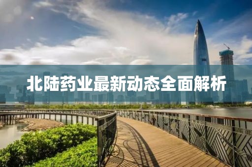 北陆药业最新动态全面解析