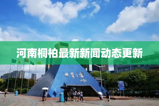 河南桐柏最新新闻动态更新