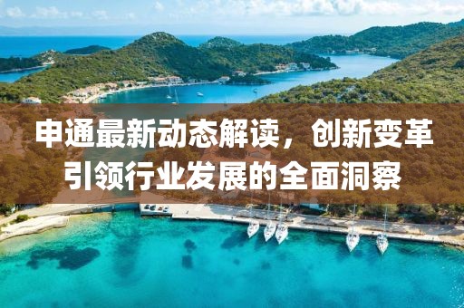 申通最新动态解读，创新变革引领行业发展的全面洞察