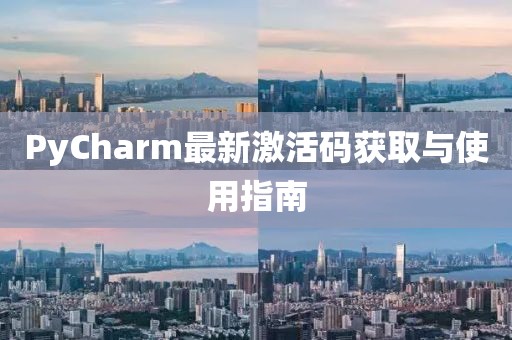 PyCharm最新激活码获取与使用指南