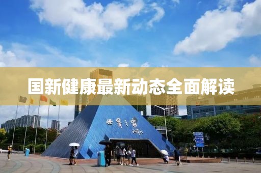 国新健康最新动态全面解读