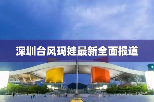 深圳台风玛娃最新全面报道