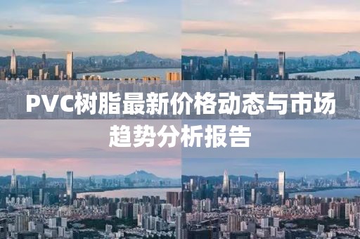 PVC树脂最新价格动态与市场趋势分析报告